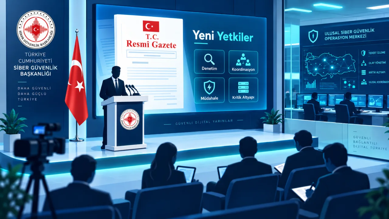 Siber Güvenlik Başkanlığı'nın Yeni Yetkileri Resmi Gazete'de Yayımlandı