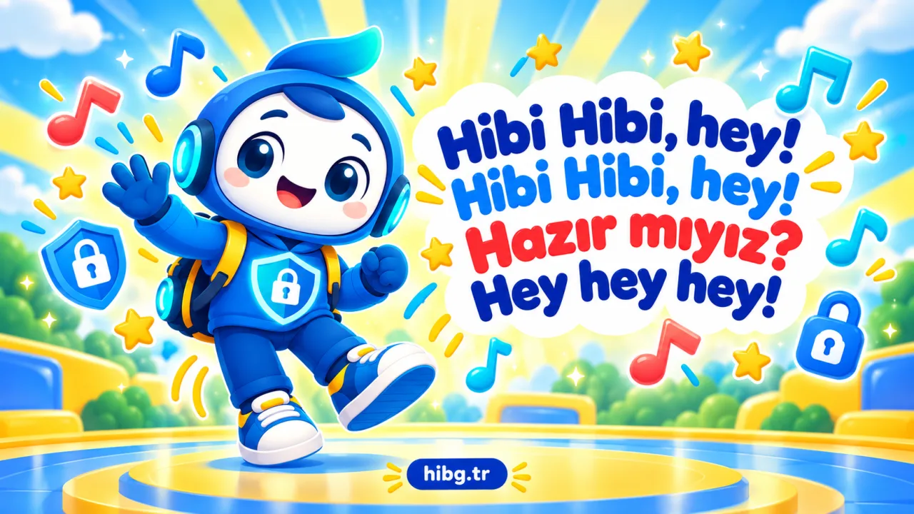 Çocuklar İçin Bilgi Güvenliği Şarkısı: "Hibi Hibi, Güvende Kal!" Yayında