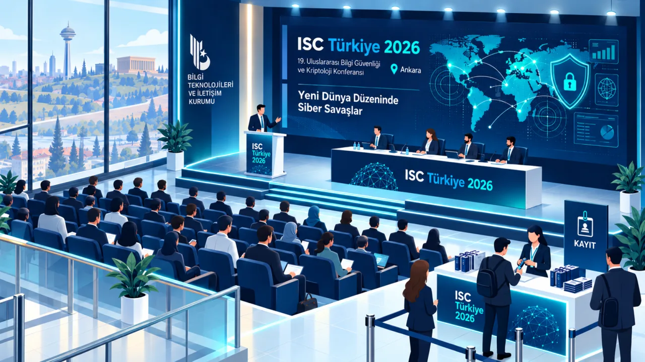 ISC Türkiye 2026, 20-21 Ekim'de Ankara'da: "Yeni Dünya Düzeninde Siber Savaşlar" Konuşulacak