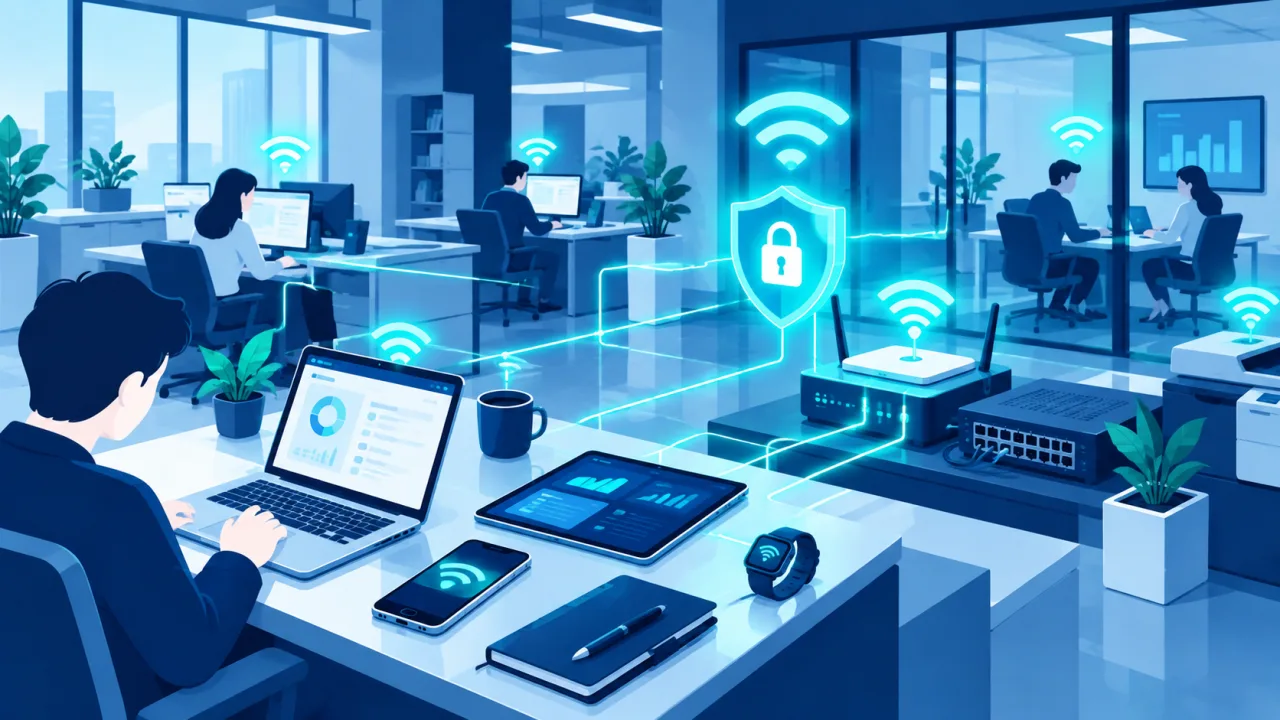 Ofis Ağınızı ve Wi-Fi’nizi Güvene Alın